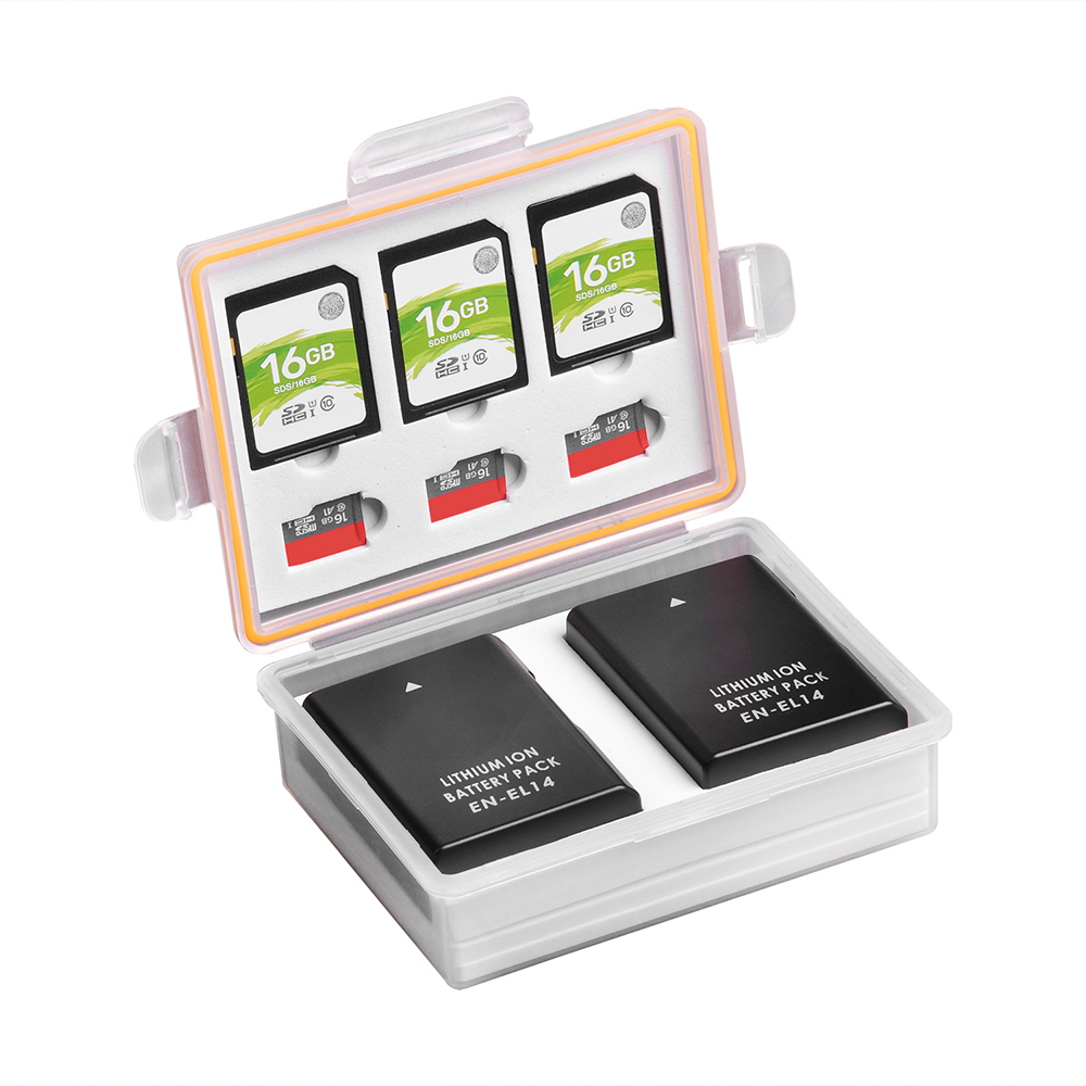 Memory Card Case - Контейнер для хранения аккумулятора камеры, чехол