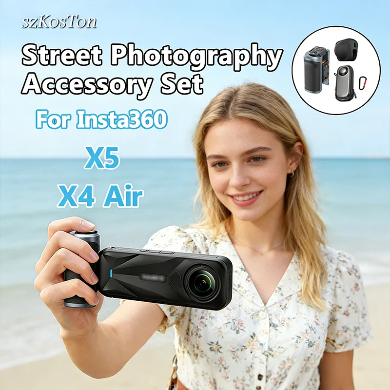 Photography Grip Insta360 X5 - Защитный чехол для объектива Insta360 X5