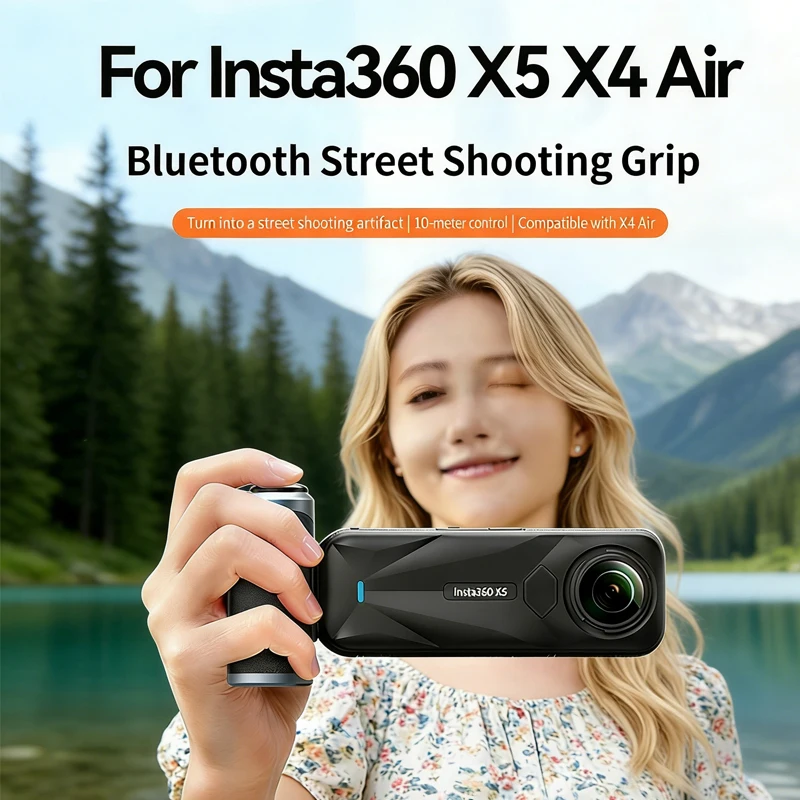 Photography Grip Insta360 X5 - Алюминиевое крепление Xplorer для Insta360 X5
