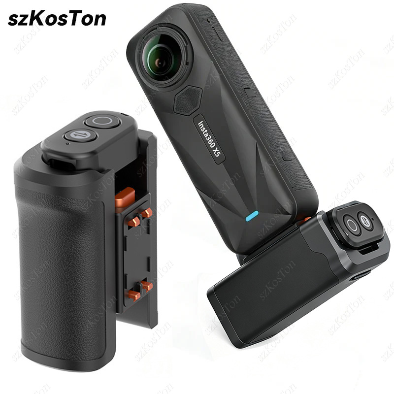 Photography Grip Insta360 X5 - Алюминиевая рукоятка-держатель для аэрофотосъемки Insta360 X5