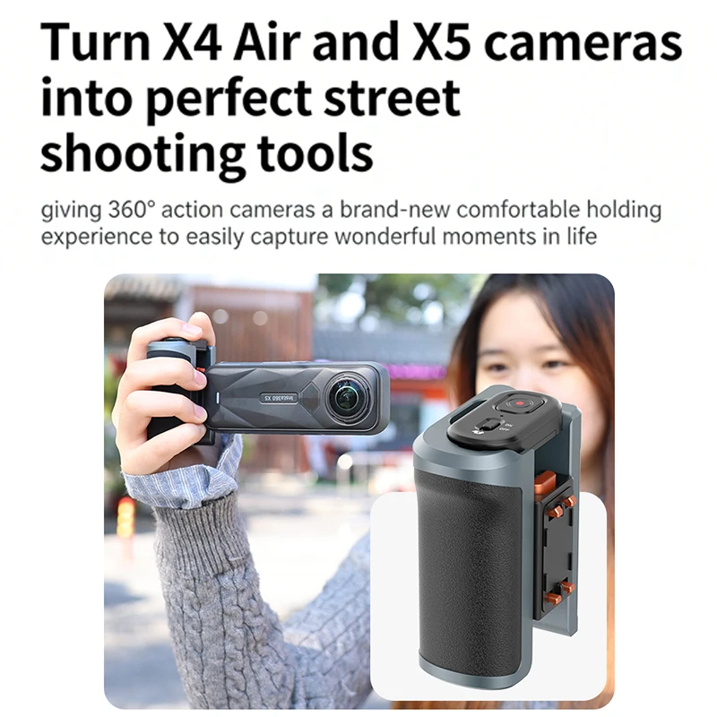 Алюминиевое крепление Xplorer  – обзор и цена Photography Grip Insta360 X5