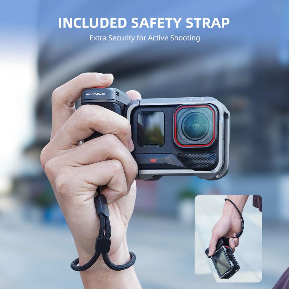 Металлическая быстросъемная ру – обзор и цена Photography Grip Insta360 X5