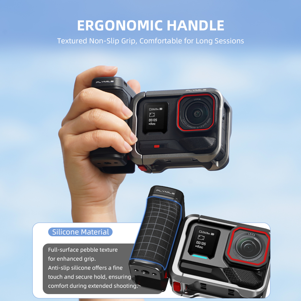 Рукоятка Flymile 50M Bluetooth – обзор и цена Photography Grip Insta360 X5