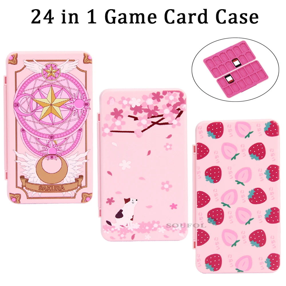 24 В 1, милые магнитные игровы – обзор и цена Memory Card Case
